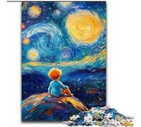 The Little Prince of The Night Sky Puzzles for Adults Teens 1000 Pieces, for 14+ Train Your Brain And Your Hands Christmas Game Gifts (50x75cm)