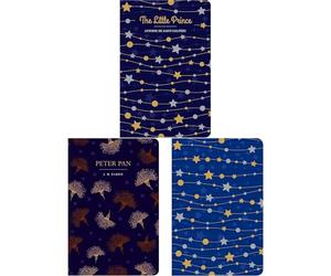 The Little Prince & Peter Pan (Hardcover, 2 Books) with a Matching Notebook - Timeless Childhood Classics in Exquisite Chiltern Editions