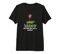 The Little Prince Rose Quote - Meaningful Book Tee Premium T-Shirt