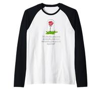 The Little Prince Rose Quote - Meaningful Book Tee Raglan Baseball Tee