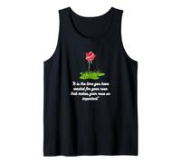 The Little Prince Rose Quote - Meaningful Book Tee Tank Top