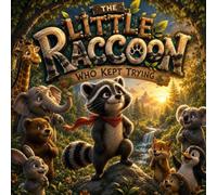 The Little Raccoon Who Kept Trying: A Heartwarming Picture Book About Perseverance, Confidence, Growth Mindset, and Never Giving Up for Kids Ages 2-7 (Big Lessons for Little Animals)