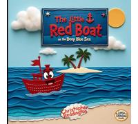 The Little Red Boat on the Deep Blue Sea