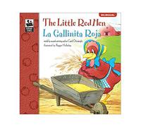 The Little Red Hen La Gallinita Roja Bilingual Storybook-Classic Children's Books With Illustrations for Young Readers, Keepsake Stories Collection (32 pgs)
