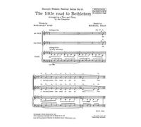 The little road to Bethlehem: Christmas Carol. No. 171. female choir (SA) and piano. Partition de chœur.