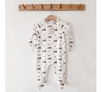 The Little Stamford Baby Sleep Suit - Red Tractor - The Little Stamford Co. - Multi-Coloured - Size: 12-18 months
