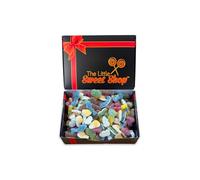 The Little Sweet Shop | Pick and Mix Sour Candy Gift Hamper Box | Classic 1KG of Fizzy Gummy Foamy Retro Assorted Sweets | Pick & Mix Treats Selection for Kids Adults