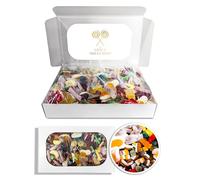 The Little Sweet Shop Random Pick & Mix Hamper Gift Box - Pick n Mix Retro Jelly Sweets for Christmas, Valentines, Birthday, Easter, Kids, Thank You, Congratulations - Windowed Box