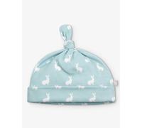 The Little Tailor Blue Bunny-print Cotton Hat 0-12 Months 6-12