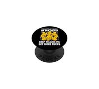 The Little Voices In My Head Keep Telling Me Get More Ducks PopSockets Adhesive PopGrip
