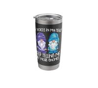 The Little Voices in My Head Keep Telling me get More Gnomes Stainless Steel Insulated Tumbler