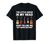 The Little Voices In My Head Keep Telling Me Get More Guitar T-Shirt
