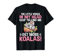 The Little Voices in My Head Keep Telling Me Get More Koalas T-Shirt