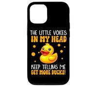 The Little Voices In My Head Telling Me Get More Ducks Case for iPhone 12/12 Pro