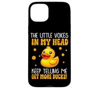 The Little Voices In My Head Telling Me Get More Ducks Case for iPhone 15 Plus