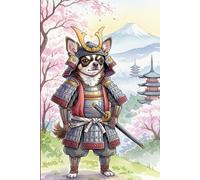 "The Little Warrior: Chihuahua Samurai Notebook. Unique Japanese Gift 6x9": "100/120 Lined Pages. Inspiring Journal for Notes, Ideas, and Canine Bushido Spirit"