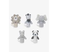 The Little White Company The Little White Company Noah's Ark Woven Finger Puppets Multi 1 Size
