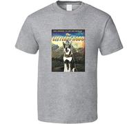 The Littlest Hobo Tee Retro Tv Show Fan T Shirt XXL Grey