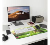 The Lively Little Rabbit Large Gaming Office Mouse Pad-Durable,Non-Slip,Eco-Friendly Desk Mat for Enhanced Comfort and Stability.