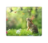 The Lively Little Rabbit Mouse Pad-Durable & Eco-Friendly Gaming & Office Desk Mat,Non-Slip Design for Enhanced Comfort and Precision