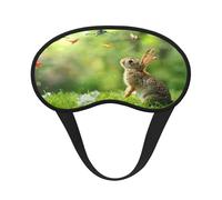 The Lively Little Rabbit Ultimate Eye Mask for Sleeping, Soft and Comfortable Eye Mask, Relaxing Zero Pressure Night Blindfold.