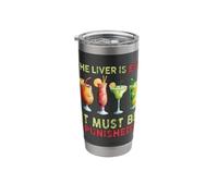 The Liver is Evil and Must Be Punished Stainless Steel Insulated Tumbler