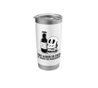 The Liver is Evil It Must Be Punished Stainless Steel Insulated Tumbler