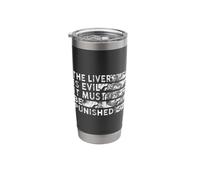 The Liver is Evil It Must Be Punished Stainless Steel Insulated Tumbler