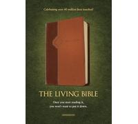 The Living Bible Tutone Brown/Tan: Paraphrased