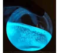The Living Bioluminescent Bio-Orb - a Living Glass Sphere Powered by Ocean Plankton (PyroDinos)