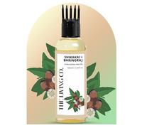 THE LIVING CO Shikakai + Bhringraj Stimulating Hair Oil For Hair Growth - 100ml
