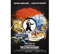 The Living Daylights James Bond 007 Timothy Dalton Poster/Print/Picture Satin Photo Paper - A4-210mm x 297mm