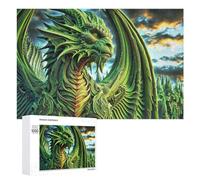 The Living Gargoyle: Year-End Present, 1000 PCS Challenging Puzzle for Adults - for A Rewarding Weekend Challenge