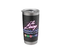 The Living Tombstone Arcade Stainless Steel Insulated Tumbler
