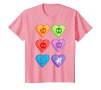 The Living Tombstone - Candy Hearts Pink T-Shirt