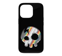 The Living Tombstone Chrome Skull Case for iPhone 13 Pro