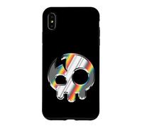 The Living Tombstone Chrome Skull Case for iPhone XS Max