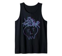 The Living Tombstone Glitch Face Tank Top