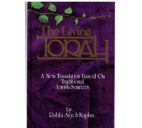 The Living Torah English Edition with Haftarot, Bibliography, & Index