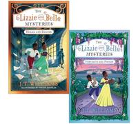 The Lizzie and Belle Mysteries 2 Books Collection Set By J.T. Williams (Drama and Danger & Portraits and Poison)