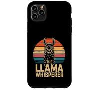The Llama Whisperer Retro Sunset Llama Case for iPhone 11 Pro Max