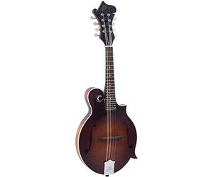 The Loar LM-310F Hand-Carved F-Style Mandolin Vintage Brown