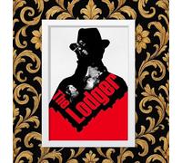 The Lodger A Story of the London Fog (1927) Vintage Movie Film Wall Art Poster Print (A4 Framed - White Frame)