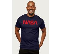 The Logo 1975-1992, Navy Blue, XL NASA T-Shirt NASA Navy M