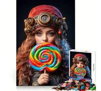 The Lollipop Muse Teenagers 1000 Piece Jigsaw Puzzle Think Smart Toy Bonding Time Smooth Cut Santa Wish List (50x75cm)