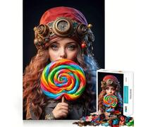 The Lollipop Muse Teenagers 1000 Piece Jigsaw Puzzle Think Smart Toy Bonding Time Smooth Cut Santa Wish List (50x75cm)