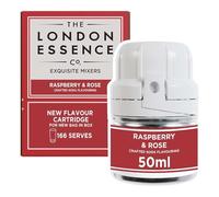 The London Essence Freshly Infused Raspberry & Rose Soda Cartridge 50ml