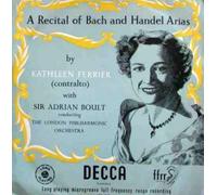 The London Philharmonic Orchestra - A Recital Of Bach And Handel Arias