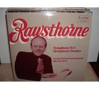 The London Philharmonic Orchestra - John Pritchard - Rawsthorne: Symphony No. 1 & Symphonic Studies - rare 1977 Lyrita England vinyl LP
