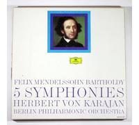 The London Symphony Orchestra - 2720 068 Mendelssohn 5 Symphonies BPO Karajan 4 LP box